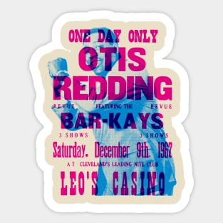 otis Redding offset graphic poster Sticker